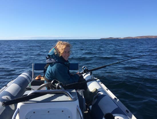 Fishing is good on the Gairloch